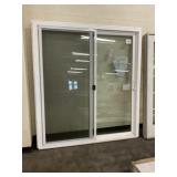 72" x 80" RH Full View Exterior Sliding Glass Door