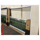 71" x 95" White Full View LH Sliding Glass Door