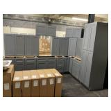 15pc. Silvercreek Platinum Shaker 36" Kitchen Set