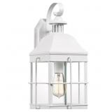 Ashley 1-Bulb Wall Lantern in White x 4