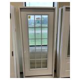 36" x 80" RH Fiberglass FV 15-Lite Exterior Door