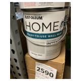 Rust-Oleum Flat Natural Gray Paint x 2