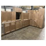 15pc.Silvercreek Designer Natural 30" Kitchen