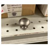 Case Of 25 Weathered Nickel Knobs x2