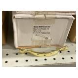 Case Of 25 Polished Brass Drawer Pulls x2