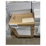 6" x 3" Creme Marfil Marble Tile x 5 Boxes