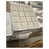 12" x 12" Boutique 3D Sq. Med Mosaic x 54pcs