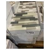 12" x 12" Cool Sky Mosaic Tile x 50 Pcs