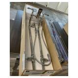 DXV Floor Mounted Tub Filler In Polished Chrome