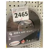 Diamond Productï¿½ 10" Segmented Rim Blades x 2