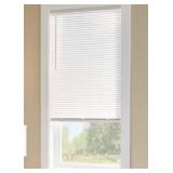 16.5" x 84" PVC Mini Blinds in Alabaster (Case)