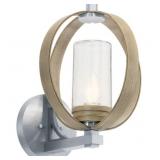 Kichlerï¿½ 1-Bulb Wall Sconce in Gray x 2