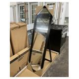 Full Length Black Mirror With Stand