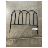 Case Of 24 Black Round Gothic Fence Pieces