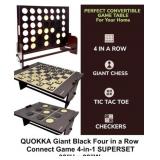 Quokka Giant 4 in a Row Tic-Tac-Toe Game