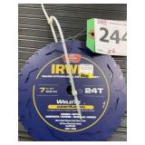 Irwin 7 1/4" x 24T Saw Blade x6