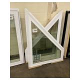 36" x 48" RH & LH Trapezoid Windows x 2