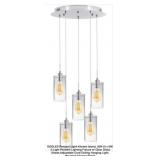 OOOLED 5- Light LED Kitchen Island Pendant Light
