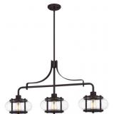 Ashley 3-Bulb Island Light in Bronze