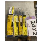 Irwinï¿½ S&D High Speed Steel Drill Bits x 4