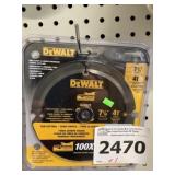 Dewaltï¿½ 7-1/4" 4T Fiber Cement Blade