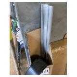 Aluminum Track And Rubber Seal