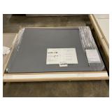 48" x 36" Aquabella Dark Gray Shower Base