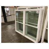 71" x 59" Twin Single Hung Vinyl Window