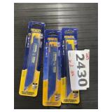 Irwin ï¿½ 5pc Reciprocating Blade Packs x 3