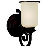 Seagullï¿½ 1-Bulb Wall Sconce in Bronze x 2