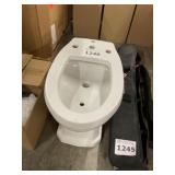 Elongated Porcelain White Bidet