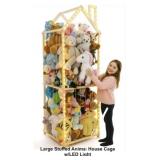 Stuffed Animal House Cage w/LED Light x 2