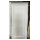 32" x 80" RH Single Panel Primed Wood Door x 2
