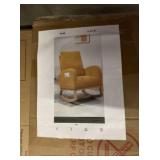 Yellow/Orange Rocking Chair