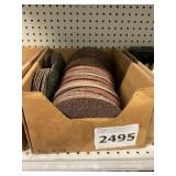 6" Glue-on Sanding Discs x 1 box
