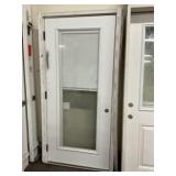 36" x 80" RH Steel Full View OUTSWING Ext. Door