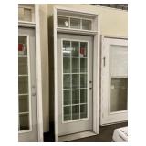 32" x 80" LH Steel Ext. Door W/ Transom