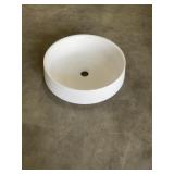 Aquabella 15-3/4"DIA Circle Sink in White