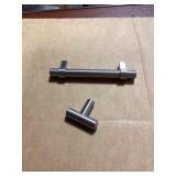 Mix Cabinet Pulls & Knobs in Satin Nickel x 39