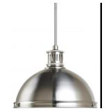 Seagullï¿½ 2-Bulb Pendant Light in Nickel