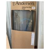 Andersenï¿½ (2668) Dark Bronze Gliding Door Panel