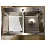 American Standard 33" x 22" Dbl. Bowl Sink x 2