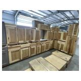 15Pc 30" Hickory Shaker Silvercreek Kitchen