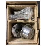 Single Cylinder Deadbolt in Stainless Steel