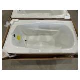 60" x 32" LH 6-Jetted Bathtub in White