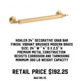 Kohler 24" Decorative Grab Bar