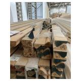 1-5/8" X R.L Unfinished Oak Chair Rail x 19 Bun.