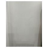 72.5" x 24.5" White Speckled Formica Countertop