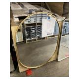 30" x 40" Asha Mirror with Gold Frame