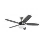 52" Kanali Indoor Ceiling Fan in Nickel